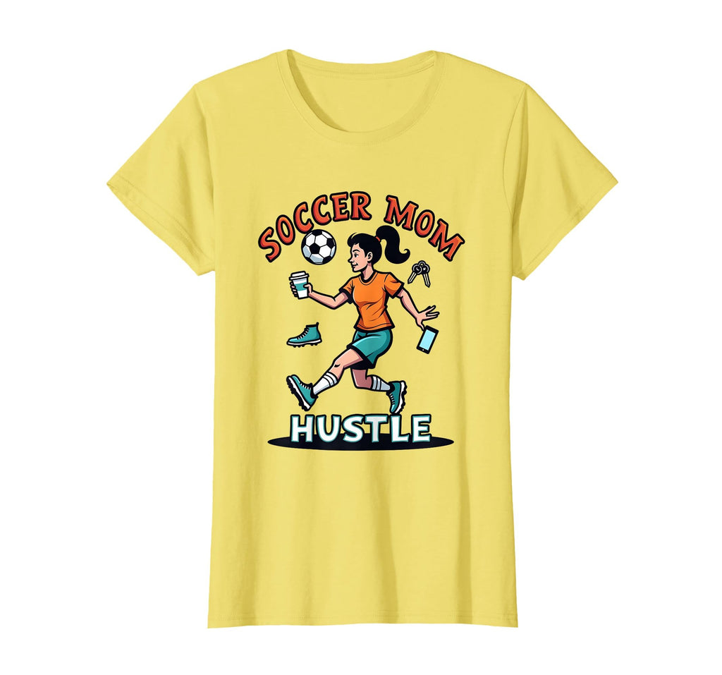 Soccer Mom Hustle T-Shirt - Trendy Graphic for Adults - T-Shirt, Sweatshirt, Hoodie
