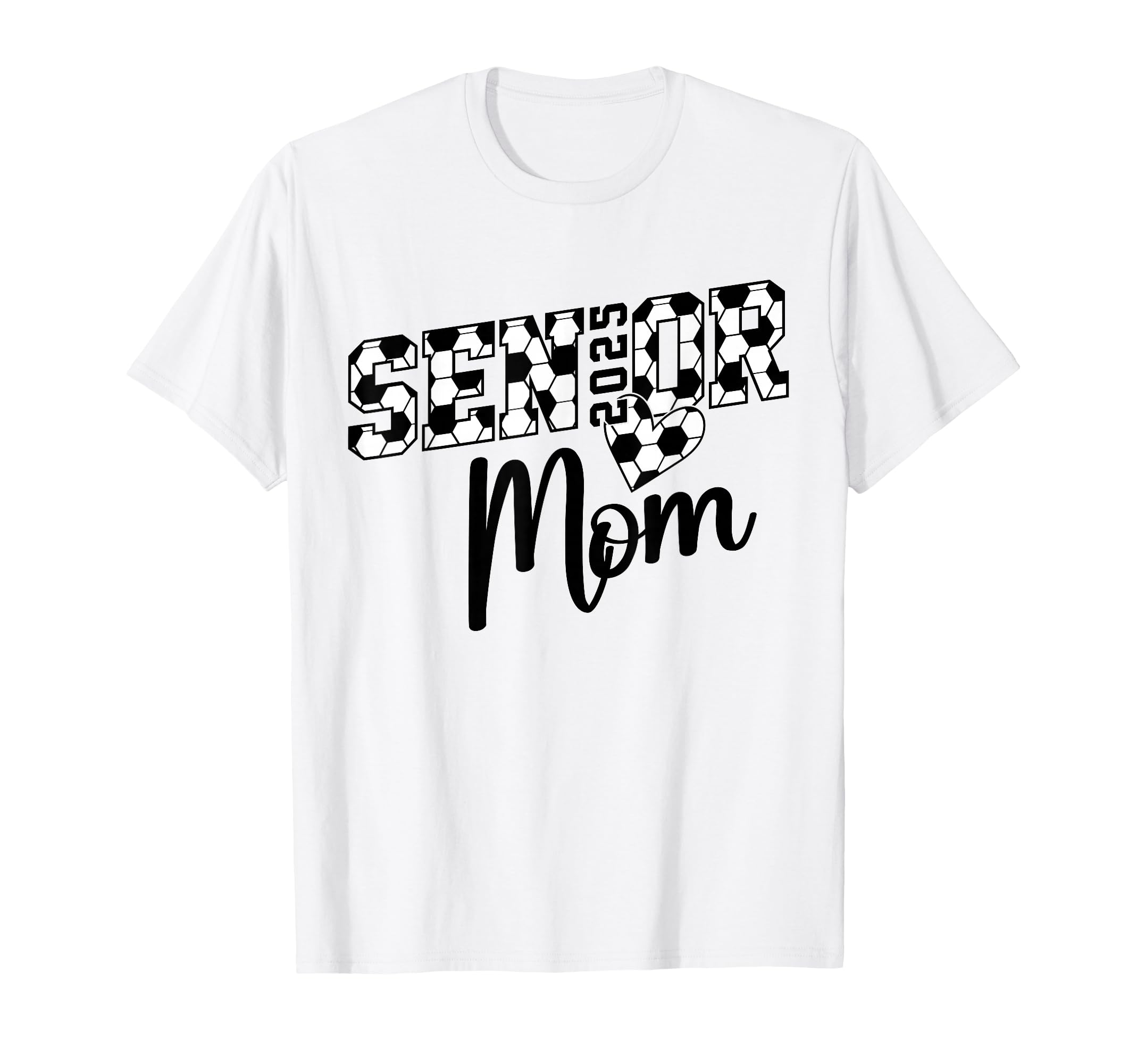 Proud Mom Soccer Senior Class 2025 T-Shirt - Custom Art Print Men Women - T-Shirt, Sweatshirt, Hoodie