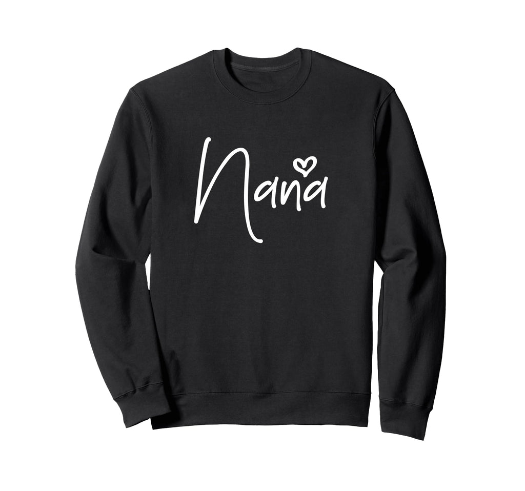 Nana Heart New Grandma Sweatshirt - Streetwear Style Unisex - T-Shirt, Sweatshirt, Hoodie