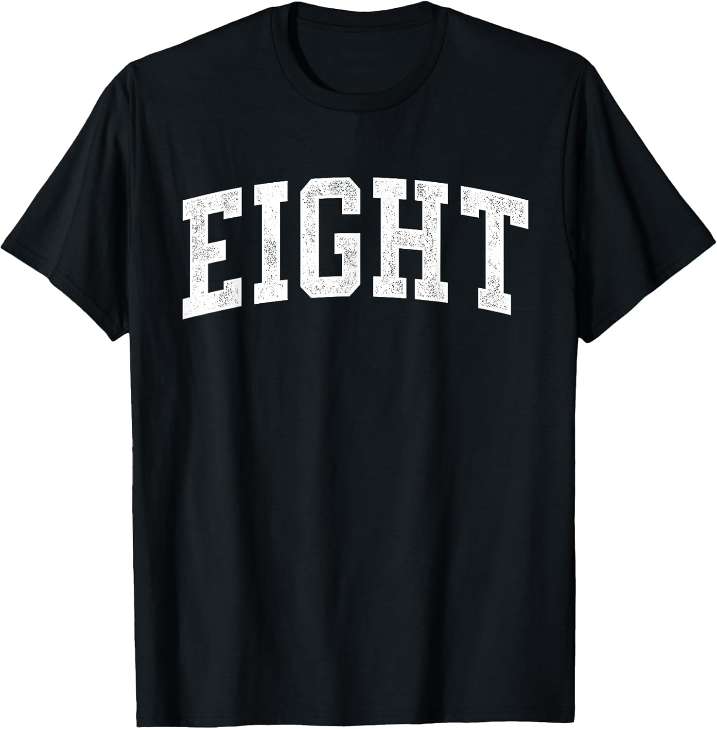 Eight Minimalist 8th Birthday Design 8-Year-Old - Adult & Kids T-Shirts, Sweatshirts & Hoodies apparel design preview 1