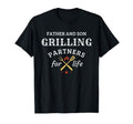 Father And Son Grilling Partners Life T-Shirt - Unique Graphic Men Women - T-Shirt, Sweatshirt, Hoodie