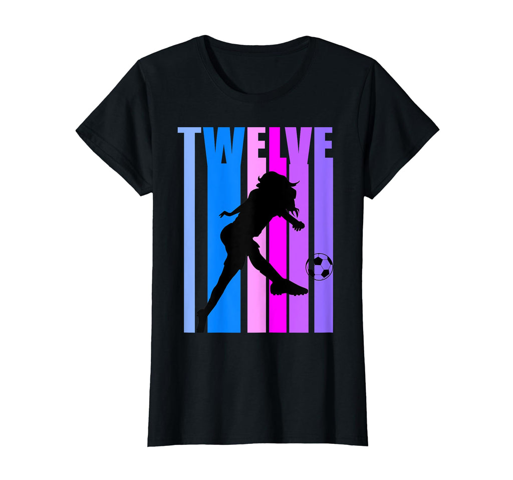 12Th Soccer Birthday Goals Score Plays T-Shirt - Trendy Graphic for Adults - T-Shirt, Sweatshirt, Hoodie
