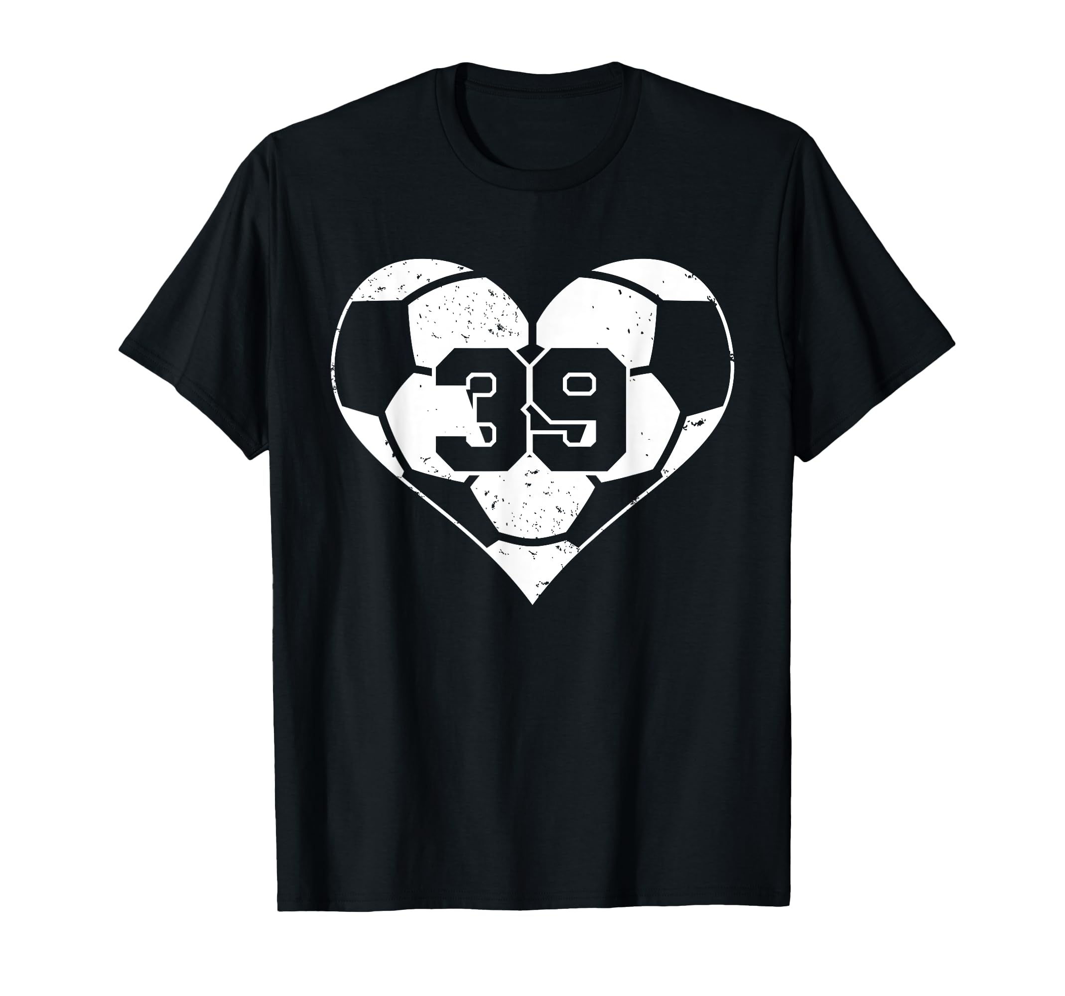 Soccer Number 39 Jersey Funny Soccer T-Shirt - Custom Art Print Unisex - T-Shirt, Sweatshirt, Hoodie