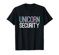 Unicorn Security Dad Mom Sis Brother T-Shirt - Streetwear Style for Adults - T-Shirt, Sweatshirt, Hoodie