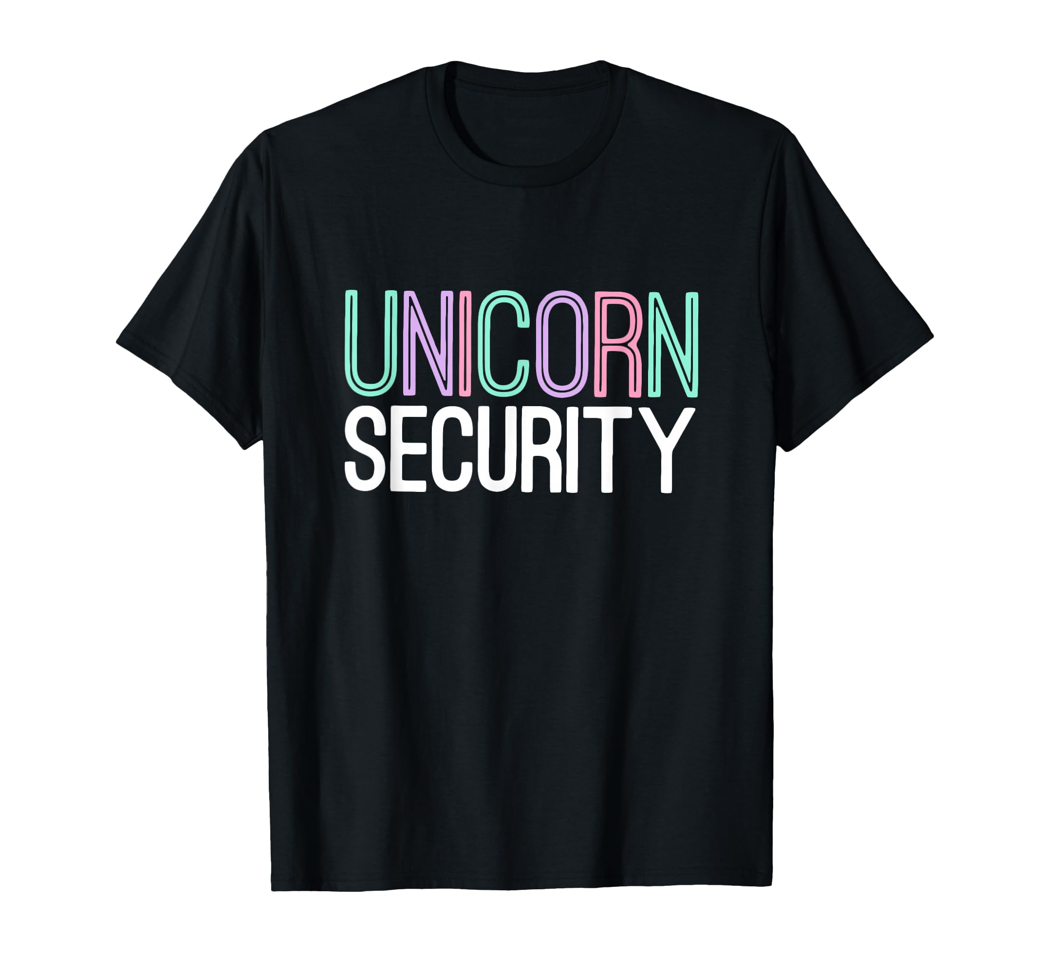 Unicorn Security Dad Mom Sis Brother T-Shirt - Streetwear Style for Adults - T-Shirt, Sweatshirt, Hoodie