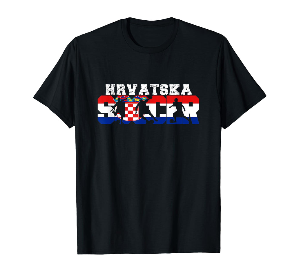 Croatian Football Futbol Fan Hrvatska T-Shirt - Graphic Print Unisex - T-Shirt, Sweatshirt, Hoodie