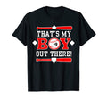9 Thats My Out There Baseball Mom Dad T-Shirt - Aesthetic Graphic Unisex - T-Shirt, Sweatshirt, Hoodie
