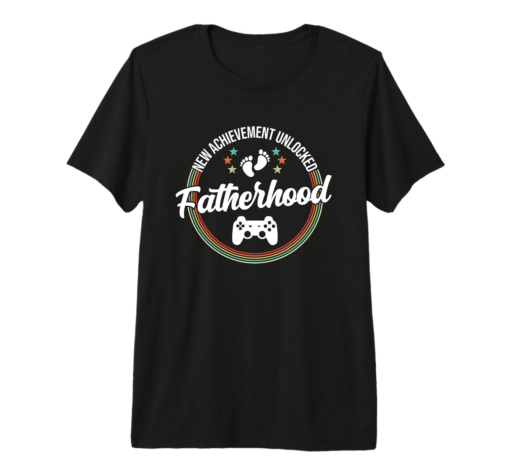 Mens Achievement Unlocked Fatherhood T-Shirt - Streetwear Style for Adults - T-Shirt, Sweatshirt, Hoodie