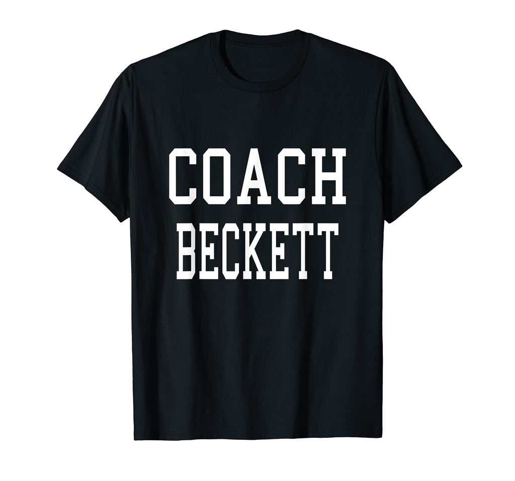 Coach Beckett Custom Football Soccer T-Shirt - Novelty Apparel for Adults - T-Shirt, Sweatshirt, Hoodie