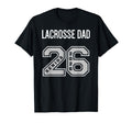 Lacrosse Dad 2026 Senior Lacrosse Dad T-Shirt - Novelty Apparel Unisex - T-Shirt, Sweatshirt, Hoodie