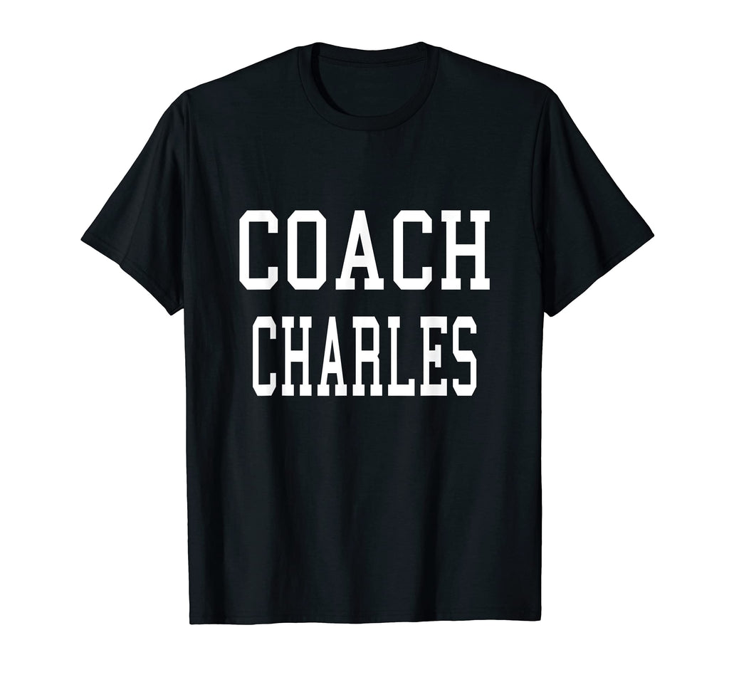 Coach Charles Custom Football Soccer T-Shirt - Unique Graphic Unisex - T-Shirt, Sweatshirt, Hoodie