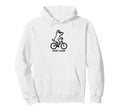 Funny Dog Dogs Cycling Cyclist Hoodie - Streetwear Style for Adults - T-Shirt, Sweatshirt, Hoodie