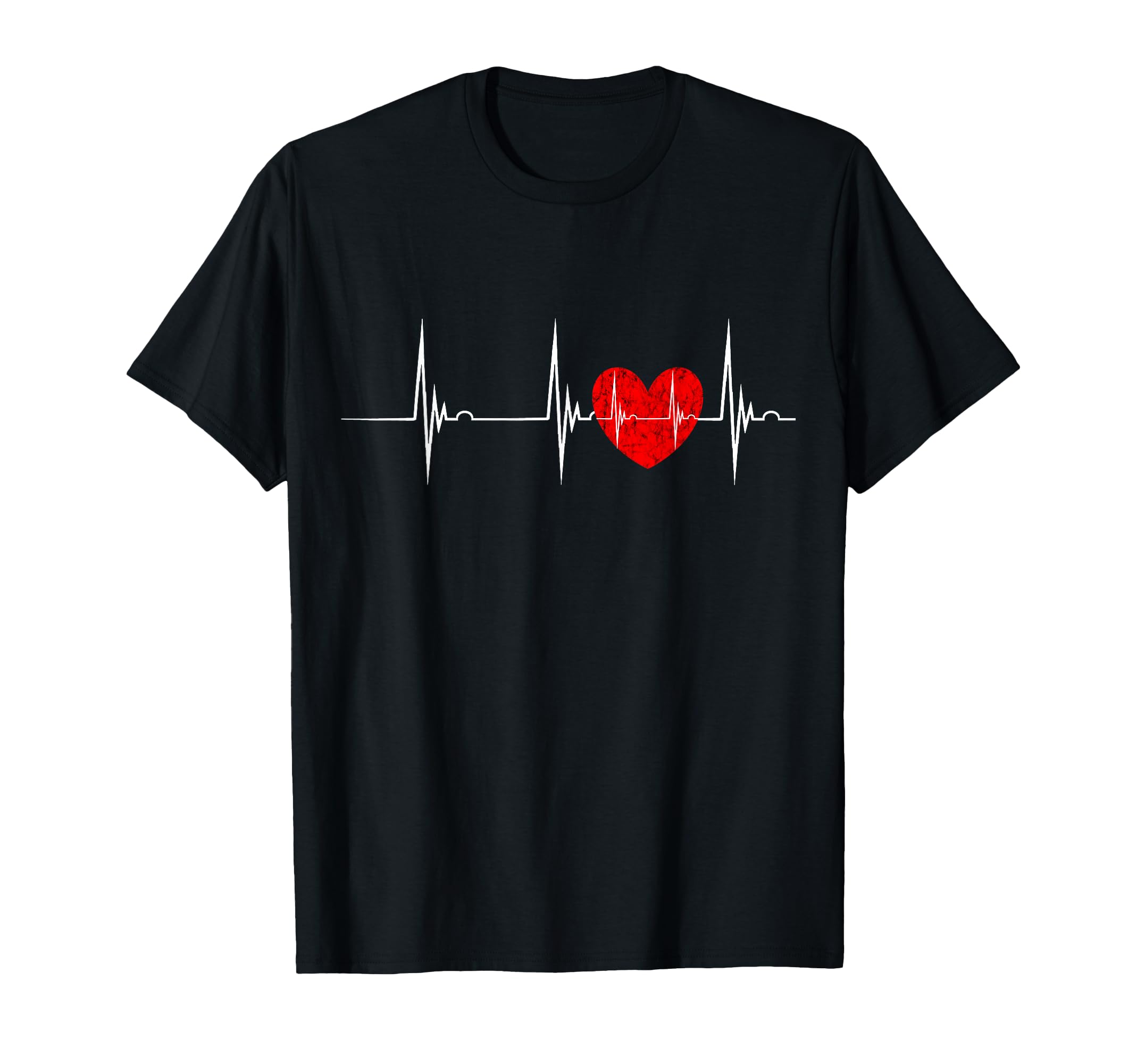 Cardiologist Cardiology Heart Ecg T-Shirt - Custom Art Print Men Women - T-Shirt, Sweatshirt, Hoodie