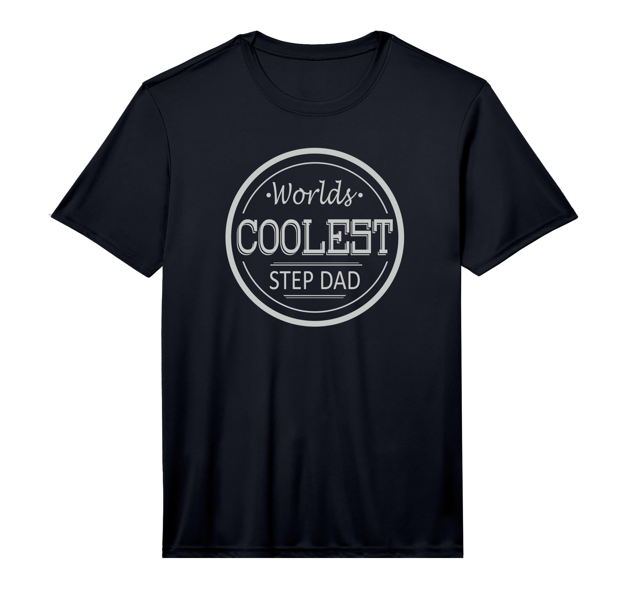Worlds Coolest Step Dad Fun Step Dad T-Shirt - Aesthetic Graphic Men Women - T-Shirt, Sweatshirt, Hoodie