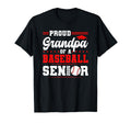 Proud Grandpa 2026 Senior Baseball T-Shirt - Aesthetic Graphic Men Women - T-Shirt, Sweatshirt, Hoodie