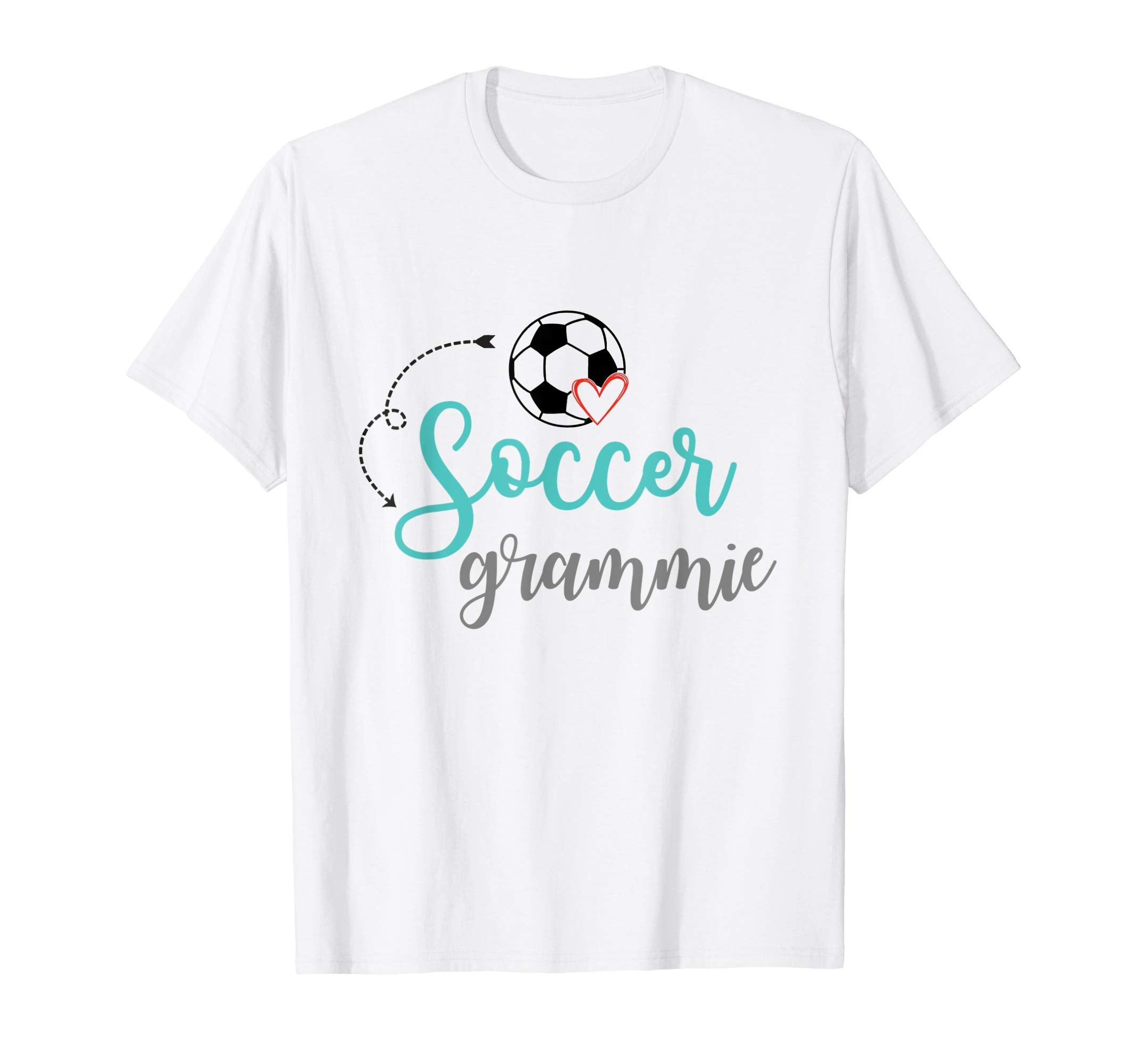 Soccer Grammie Soccer Ball Heart T-Shirt - Fun Novelty Design Unisex - T-Shirt, Sweatshirt, Hoodie