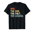 Avo One Only Legend Funny Fathers Day T-Shirt - Custom Art Print Men Women - T-Shirt, Sweatshirt, Hoodie