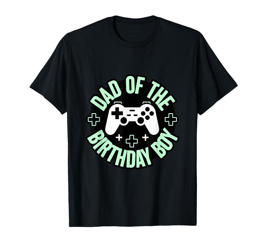 Dad Birthday Matching Video Gamer T-Shirt - Minimalist Print for Adults - T-Shirt, Sweatshirt, Hoodie