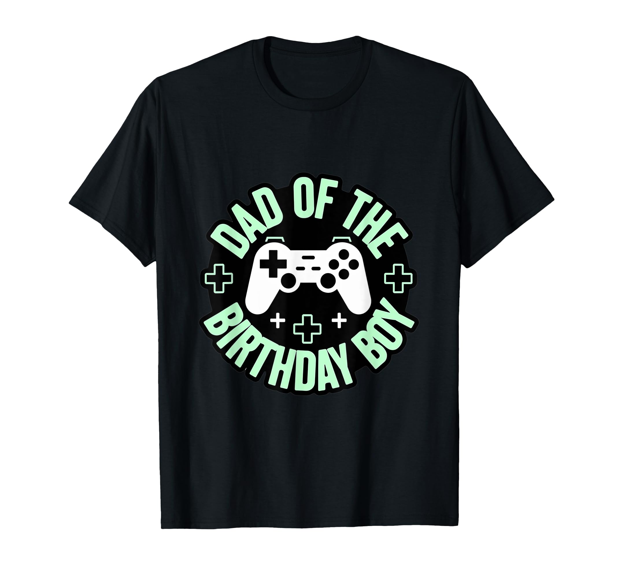 Dad Birthday Matching Video Gamer T-Shirt - Minimalist Print for Adults - T-Shirt, Sweatshirt, Hoodie