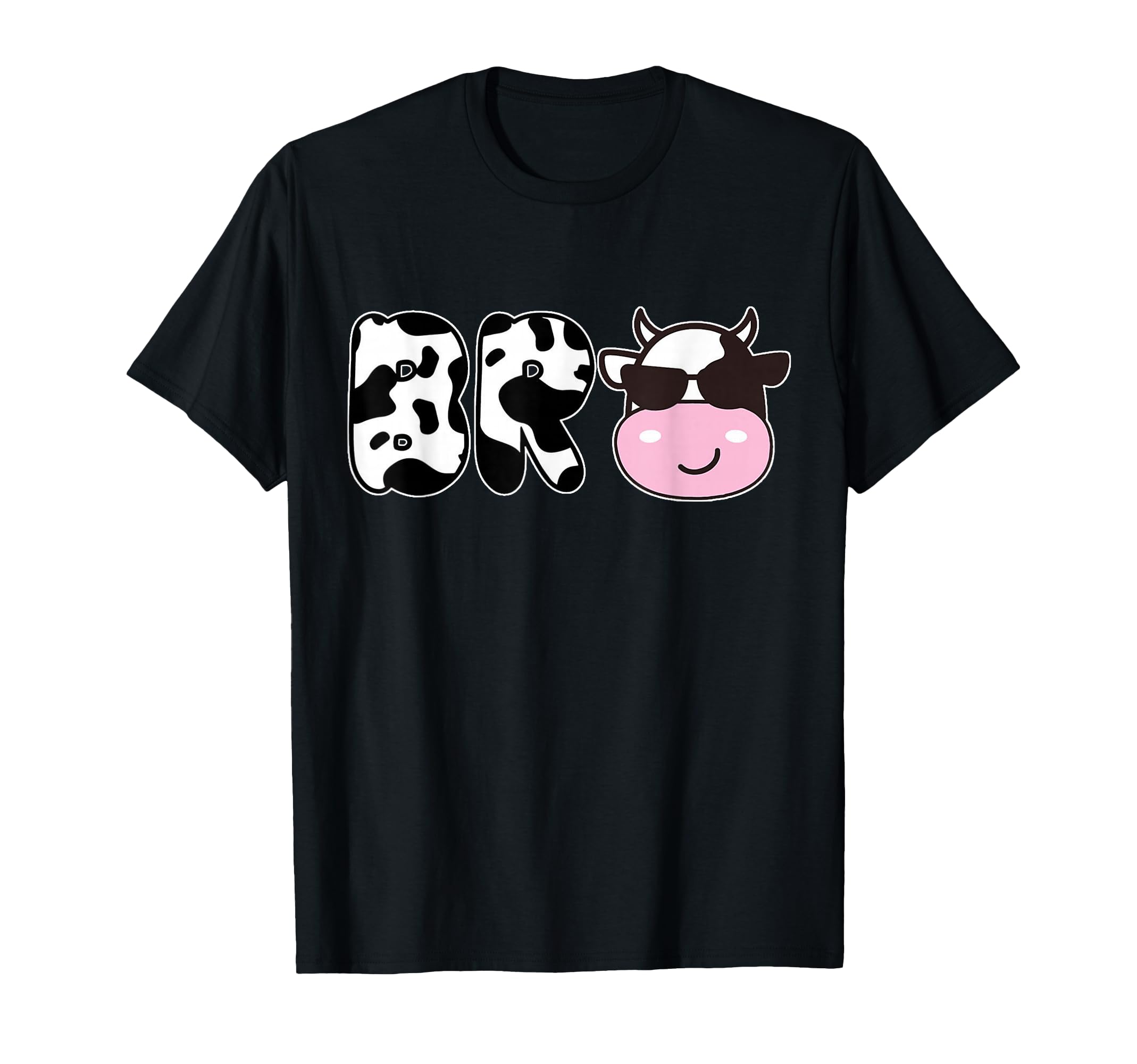 Brother Birthday Funny Cow Bro T-Shirt - Fun Novelty Design for Adults - T-Shirt, Sweatshirt, Hoodie
