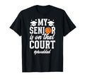 Proud Basketball Senior Dad Basketball T-Shirt - Unique Graphic for Adults - T-Shirt, Sweatshirt, Hoodie