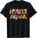 Flower Power Groovy Vintage Hippy Hippies - Adult & Kids T-Shirts, Sweatshirts & Hoodies apparel design preview 1