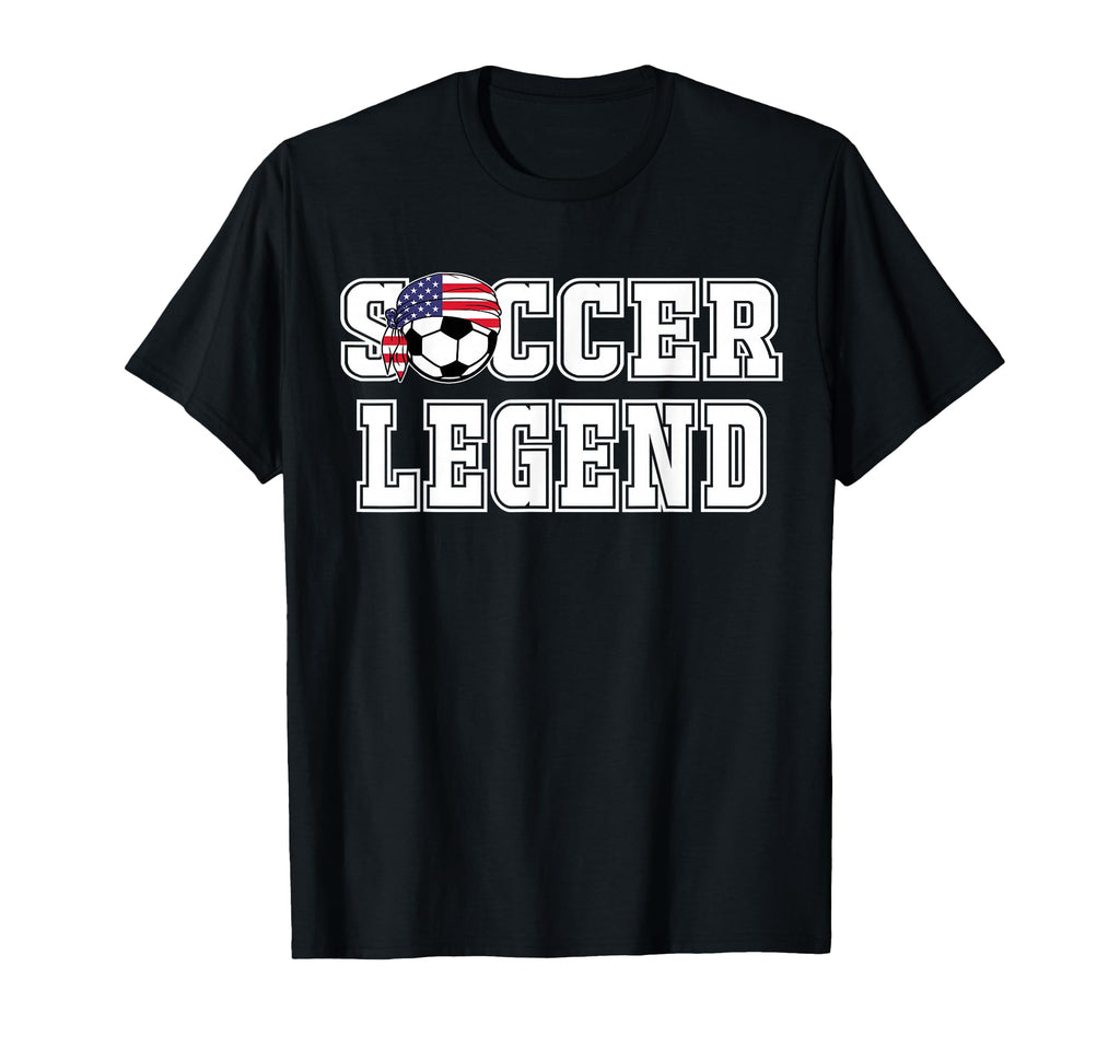 Soccer Legend Fans Teammates Soccer T-Shirt - Graphic Print Men Women - T-Shirt, Sweatshirt, Hoodie