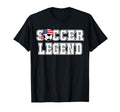 Soccer Legend Fans Teammates Soccer T-Shirt - Graphic Print Men Women - T-Shirt, Sweatshirt, Hoodie