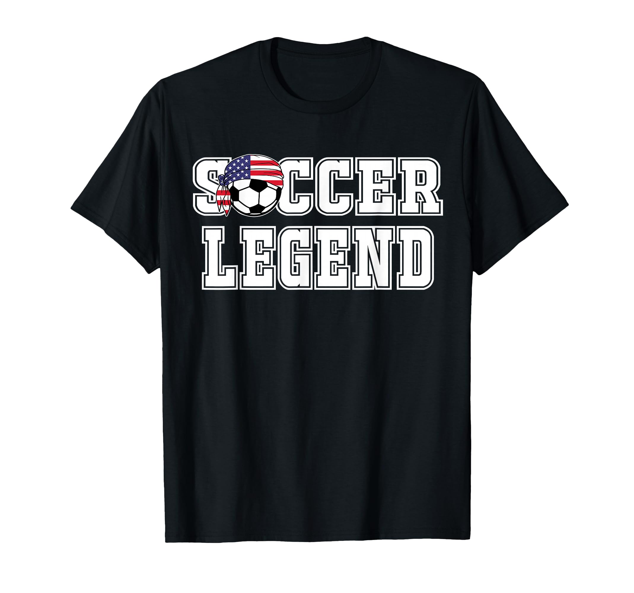 Soccer Legend Fans Teammates Soccer T-Shirt - Graphic Print Men Women - T-Shirt, Sweatshirt, Hoodie