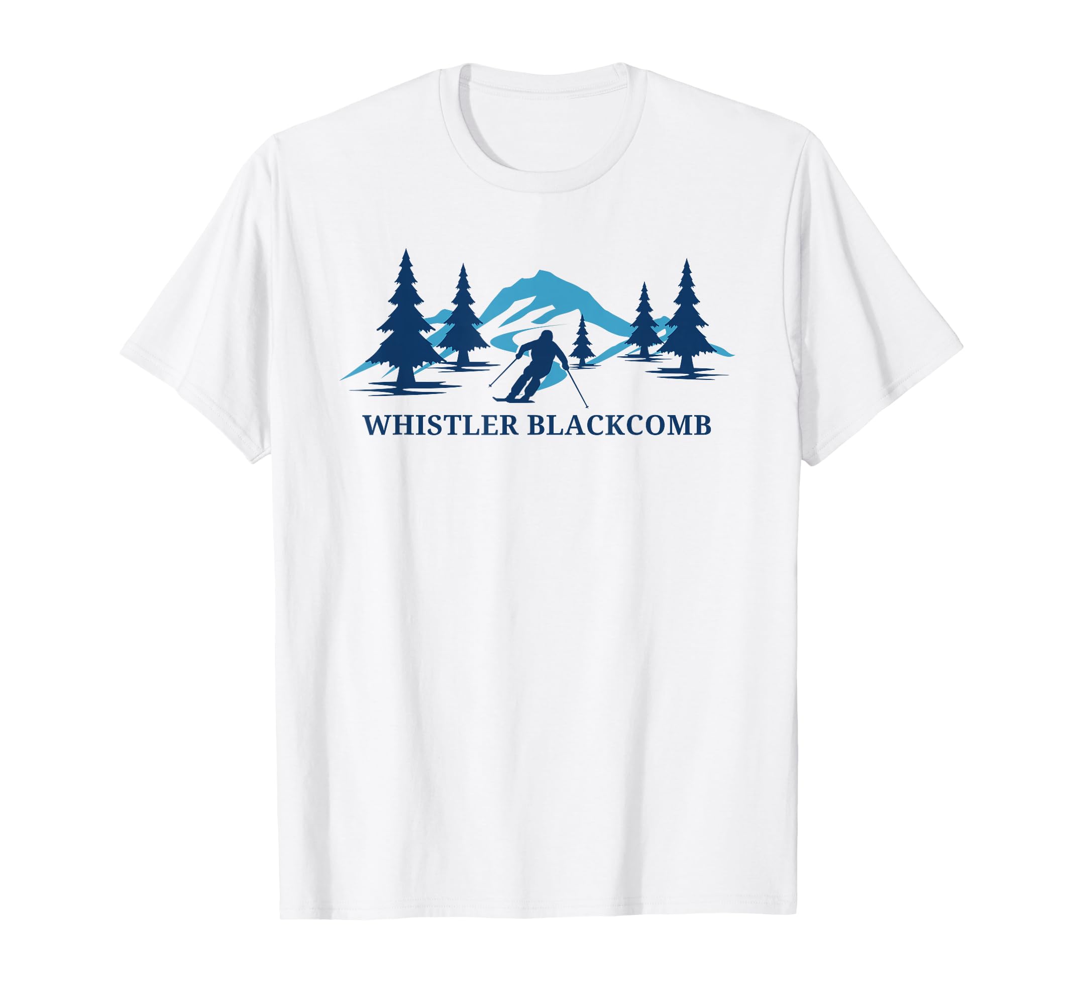 Whistler Blackcomb Canada Ski Resort T-Shirt - Unique Graphic for Adults - T-Shirt, Sweatshirt, Hoodie