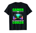 Mens Gamer Dad Like Regular Dad But T-Shirt - Minimalist Print Men Women - T-Shirt, Sweatshirt, Hoodie