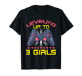 I Leveled Up To 3 Funny Mom Dad Gamer T-Shirt - Streetwear Style Men Women - T-Shirt, Sweatshirt, Hoodie
