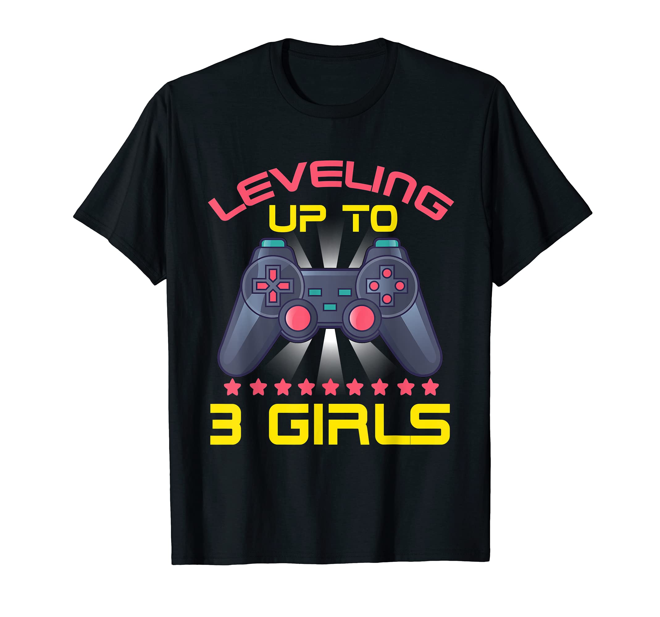 I Leveled Up To 3 Funny Mom Dad Gamer T-Shirt - Streetwear Style Men Women - T-Shirt, Sweatshirt, Hoodie