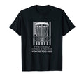 Disc Golf Cursing Is Too Loud Funny Dad T-Shirt - Graphic Print Unisex - T-Shirt, Sweatshirt, Hoodie