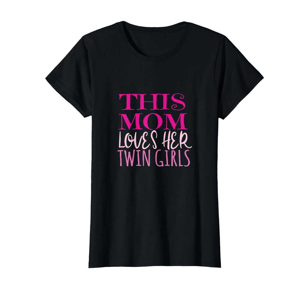 Womens This Mom Loves Her Twin Mom T-Shirt - Minimalist Print Unisex - T-Shirt, Sweatshirt, Hoodie