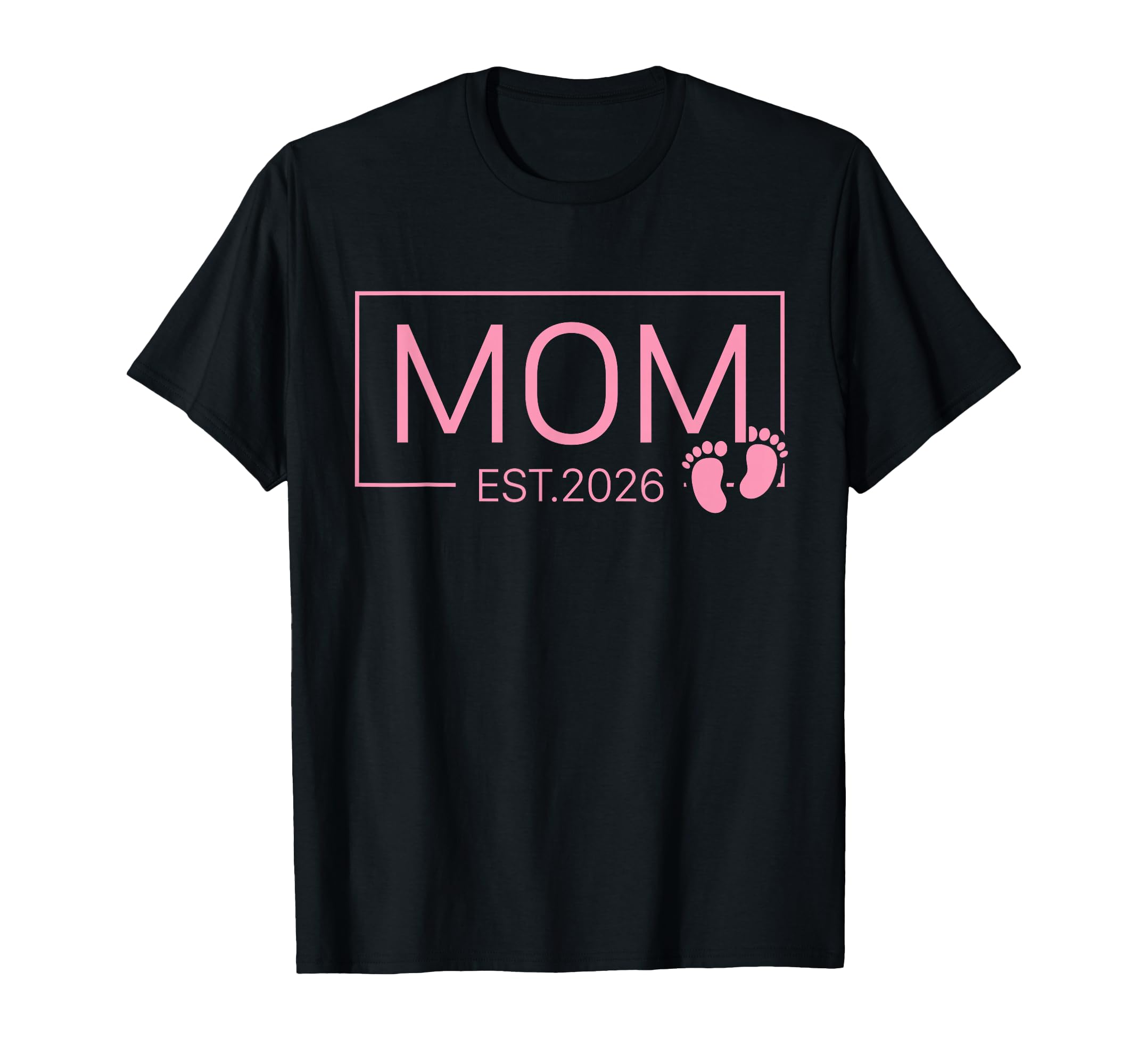 Mom Est 2026 New Mama Mommy Wife T-Shirt - Custom Art Print Unisex - T-Shirt, Sweatshirt, Hoodie