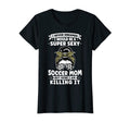 Womens Super Sexy Soccer Mom Messy T-Shirt - Custom Art Print for Adults - T-Shirt, Sweatshirt, Hoodie