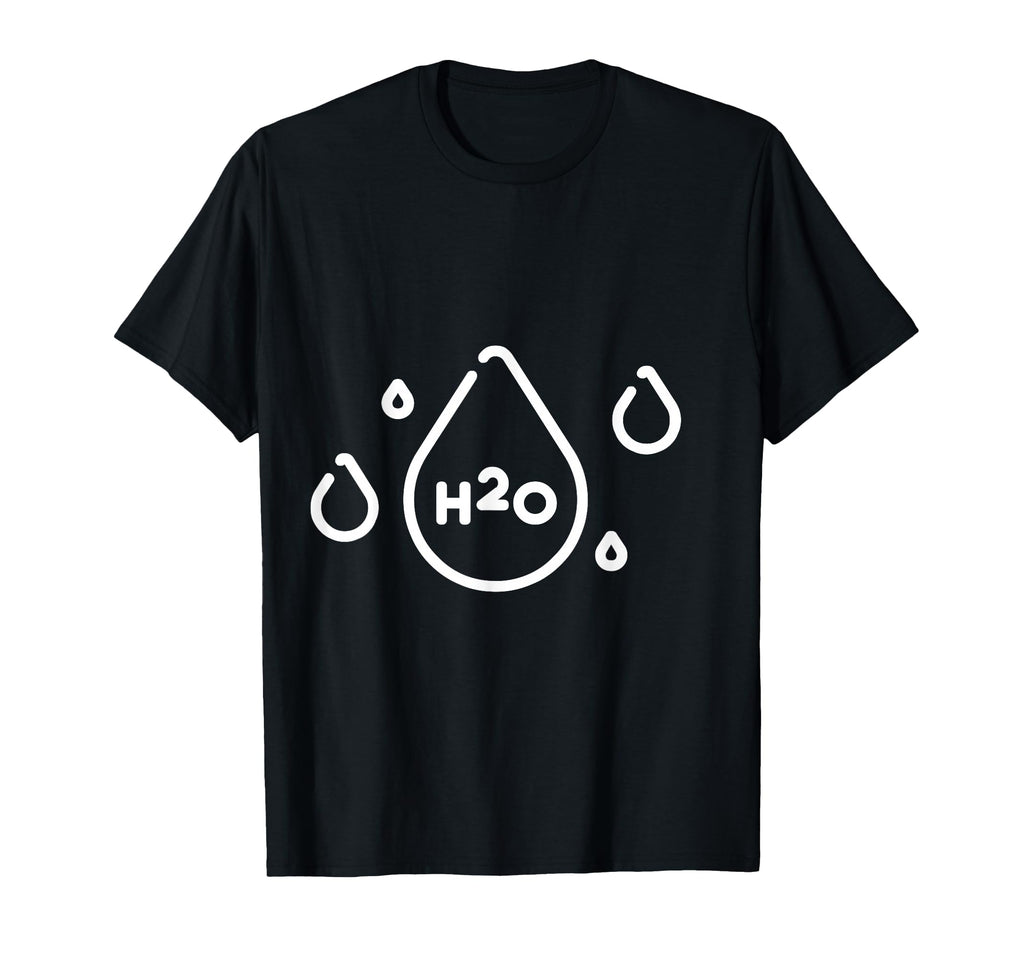 H20 Water Drops T-Shirt - Trendy Graphic Unisex - T-Shirt, Sweatshirt, Hoodie