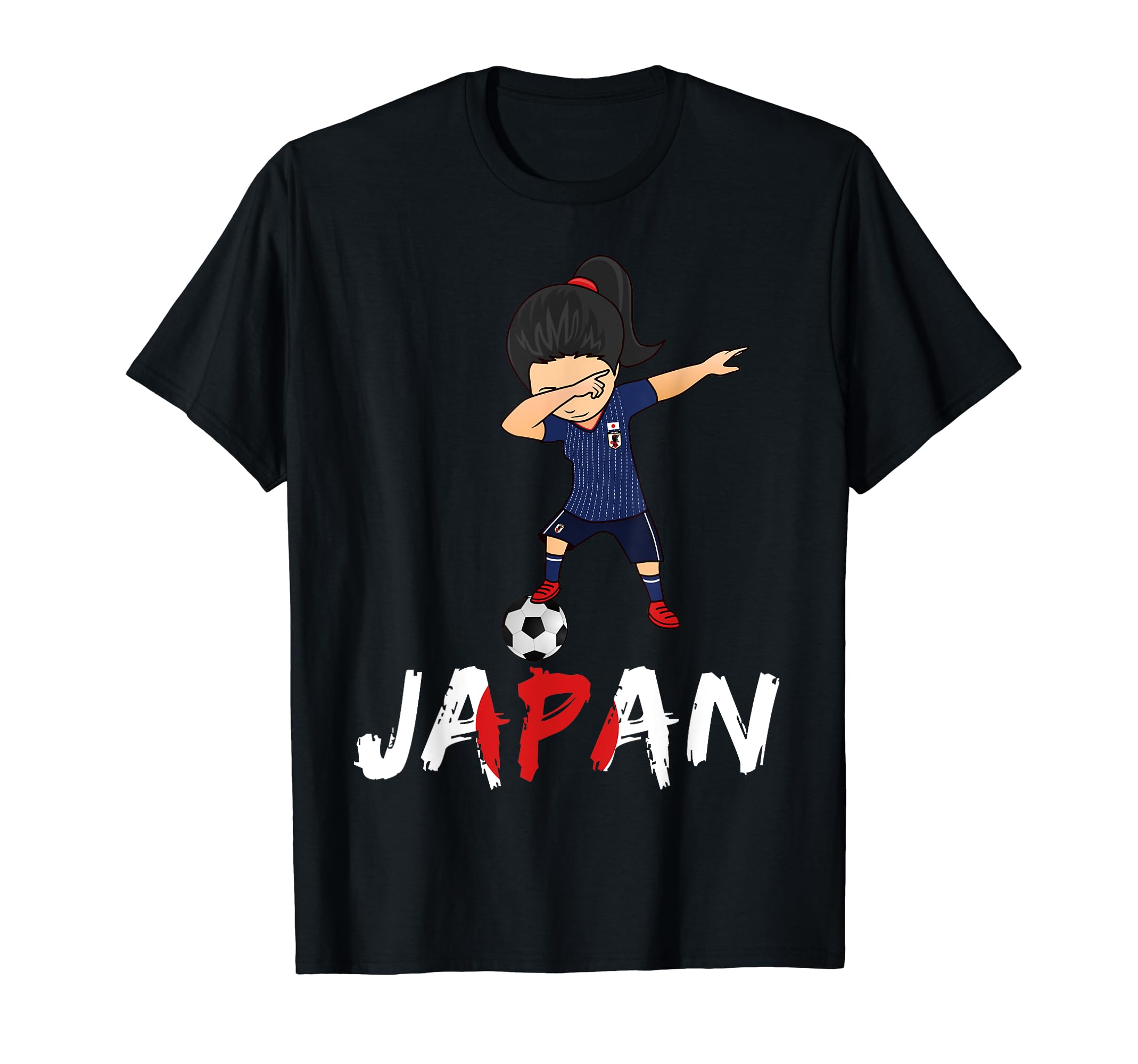 Japan Soccer Dabbing Football 2018 T-Shirt - Streetwear Style for Adults - T-Shirt, Sweatshirt, Hoodie