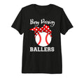 Busy Raising Ballers Funny Baseball T-Shirt - Streetwear Style Men Women - T-Shirt, Sweatshirt, Hoodie