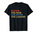 Papaw Myth Legend Dad Grandpa T-Shirt - Aesthetic Graphic for Adults - T-Shirt, Sweatshirt, Hoodie