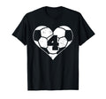 Soccer Number 4 Jersey Funny Soccer T-Shirt - Streetwear Style for Adults - T-Shirt, Sweatshirt, Hoodie