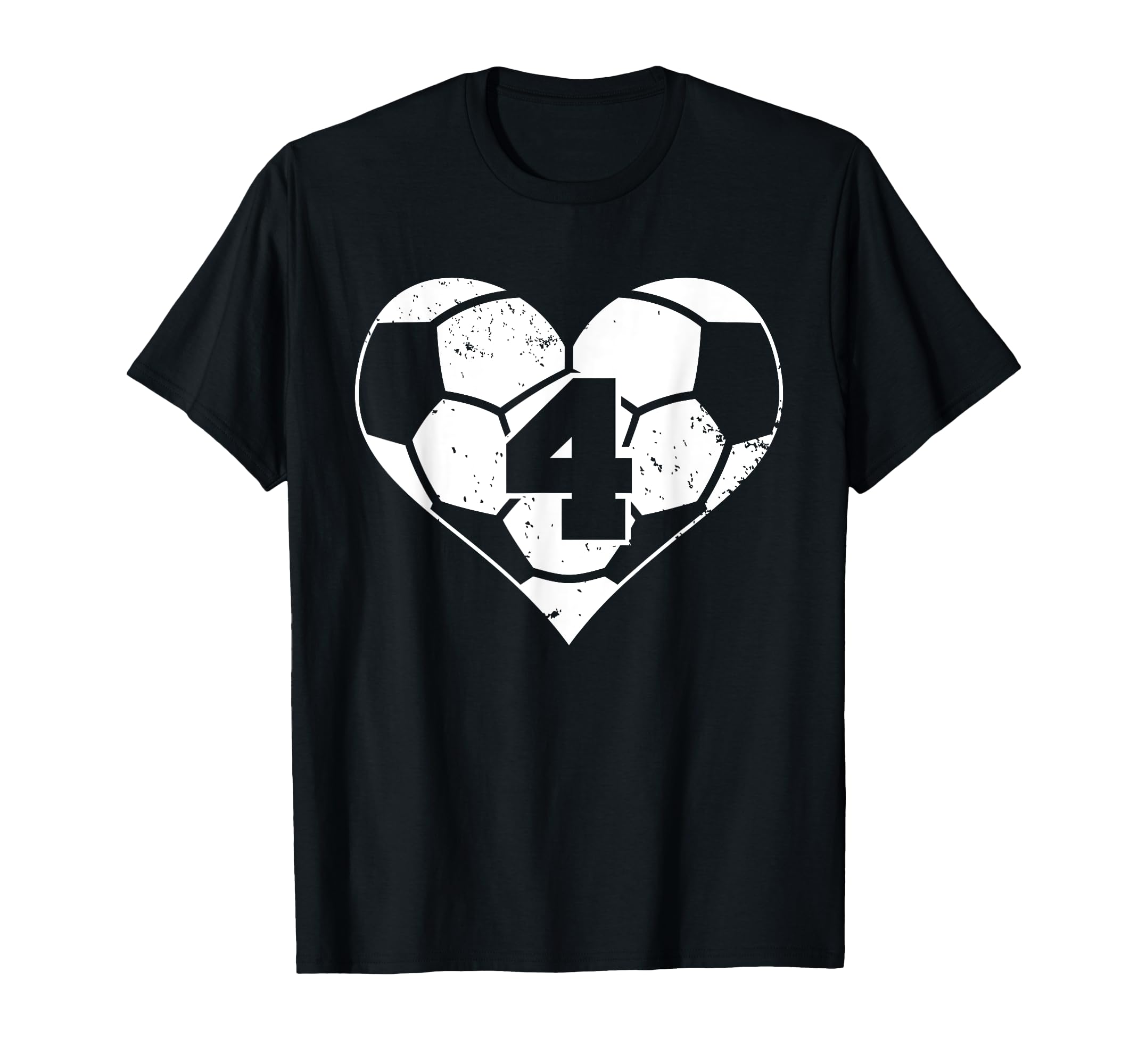 Soccer Number 4 Jersey Funny Soccer T-Shirt - Streetwear Style for Adults - T-Shirt, Sweatshirt, Hoodie