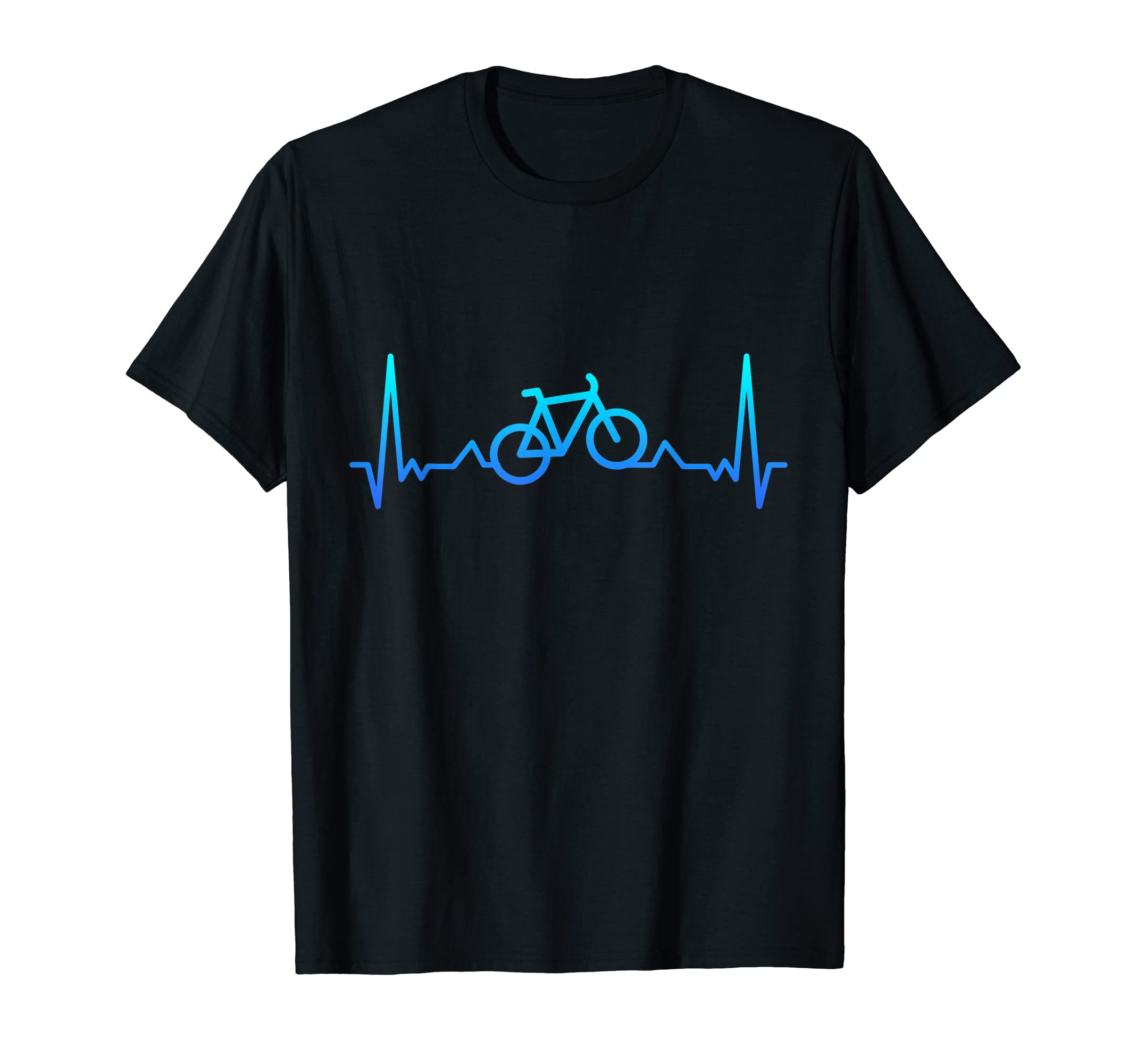 Bicycle Heartbeat Bike Dad Cycling Gift T-Shirt - Streetwear Style Unisex - T-Shirt, Sweatshirt, Hoodie