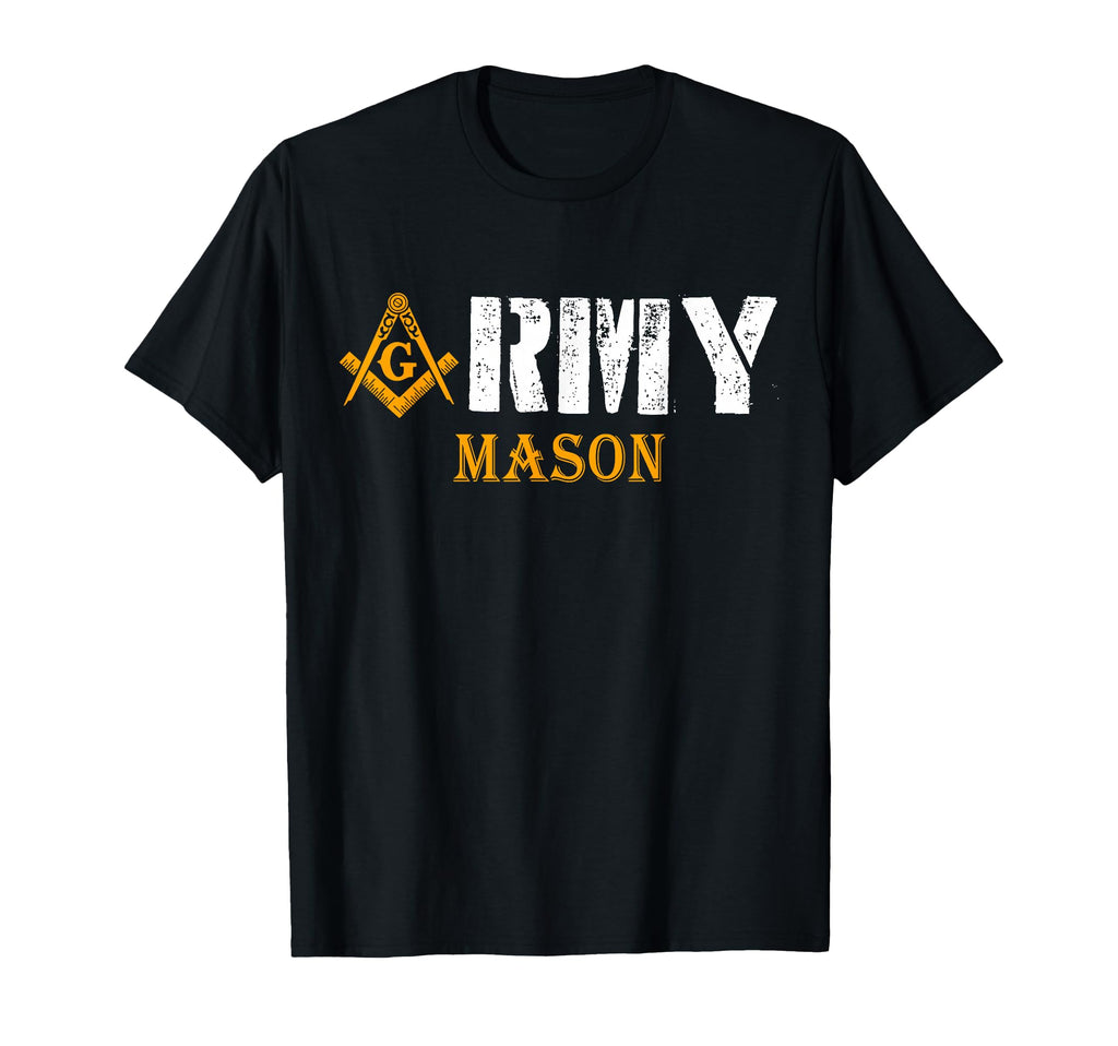 Freemason Army Compass Square T-Shirt - Aesthetic Graphic for Adults - T-Shirt, Sweatshirt, Hoodie