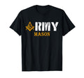 Freemason Army Compass Square T-Shirt - Aesthetic Graphic for Adults - T-Shirt, Sweatshirt, Hoodie