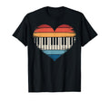Piano Tuner Heart Piano Technician T-Shirt - Novelty Apparel for Adults - T-Shirt, Sweatshirt, Hoodie