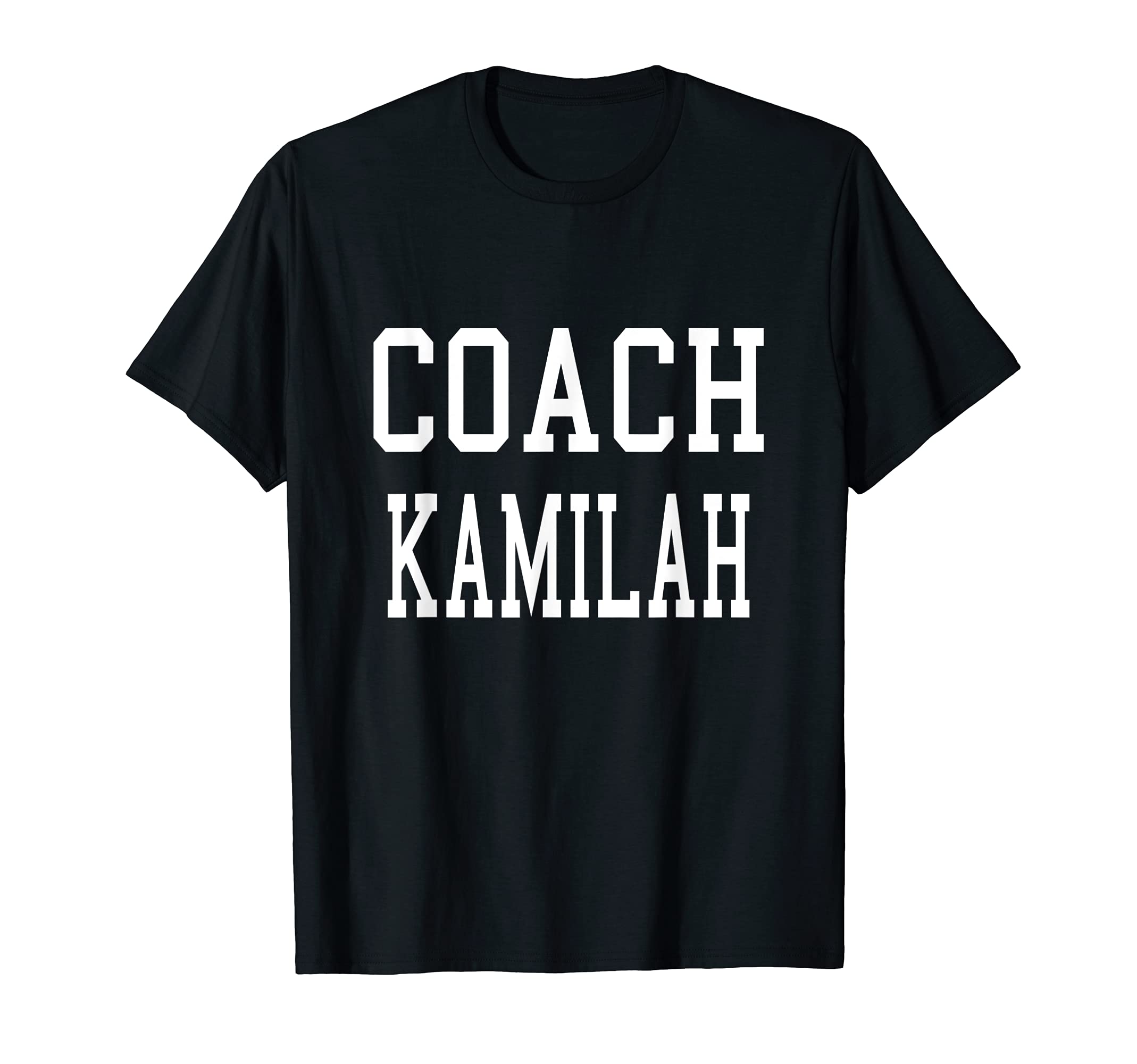 Coach Kamilah Custom Football Soccer T-Shirt - Unique Graphic Men Women - T-Shirt, Sweatshirt, Hoodie