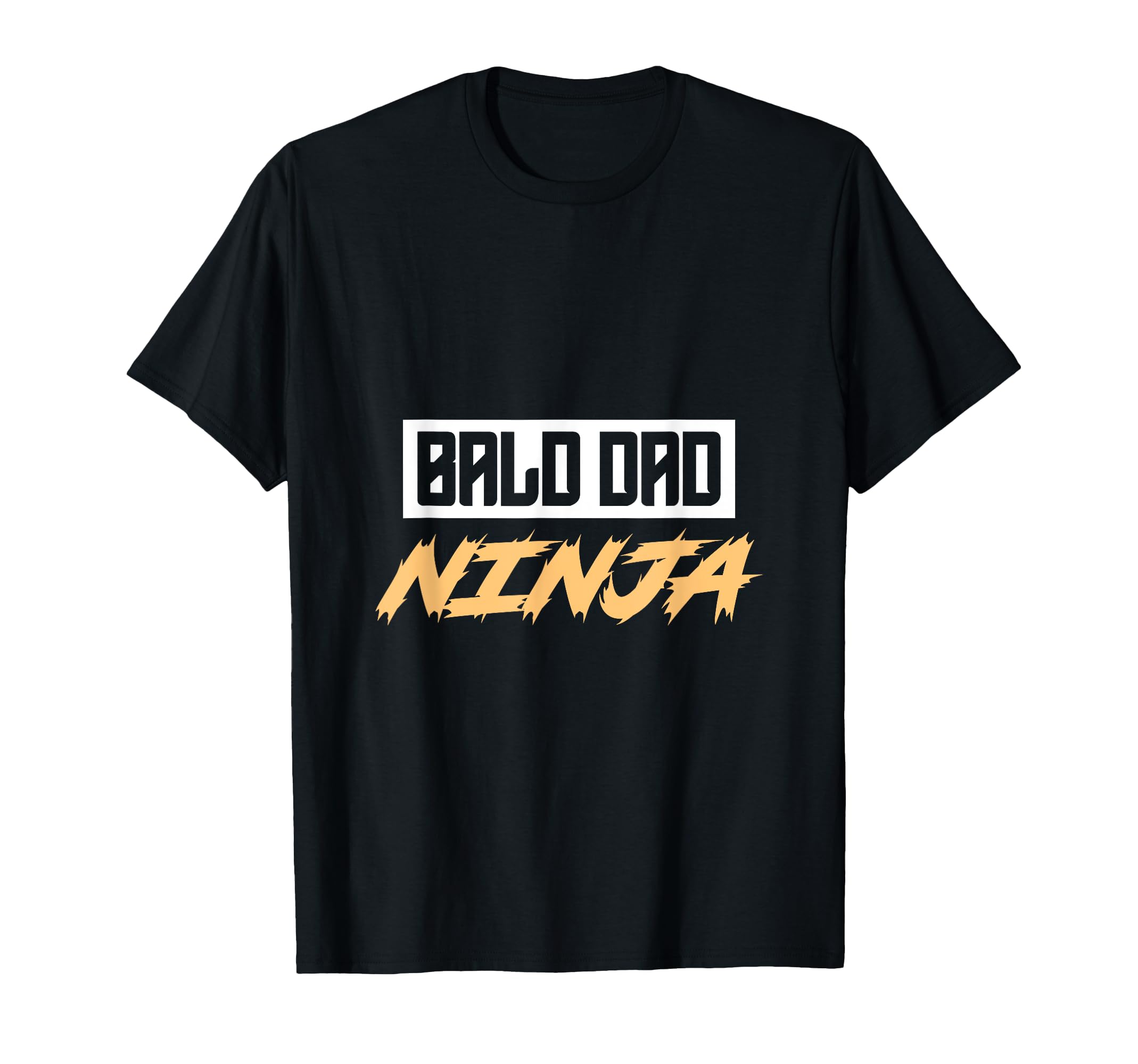 Bald Dad Ninja Funny Daddy T-Shirt - Fun Novelty Design for Adults - T-Shirt, Sweatshirt, Hoodie