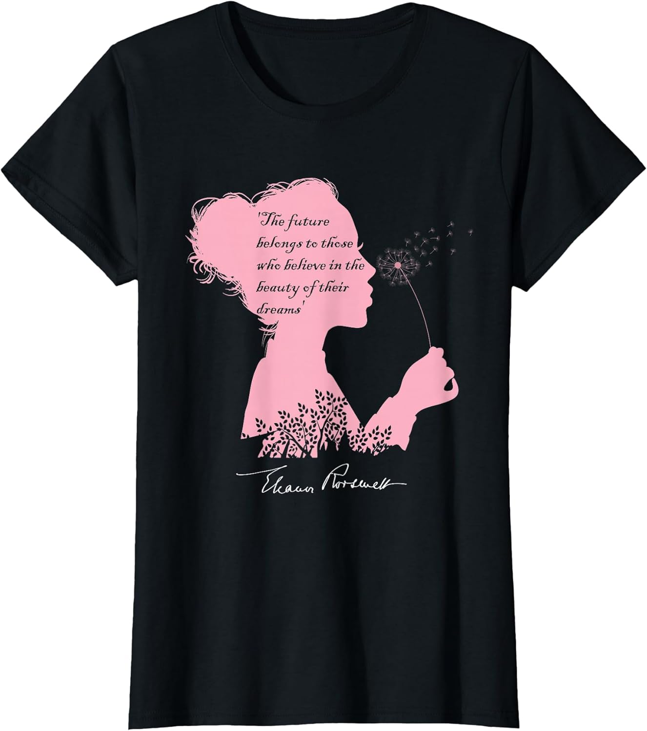 Eleanor Roosevelt s Inspirational Quote with a - Adult & Kids T-Shirts, Sweatshirts & Hoodies apparel design preview 1